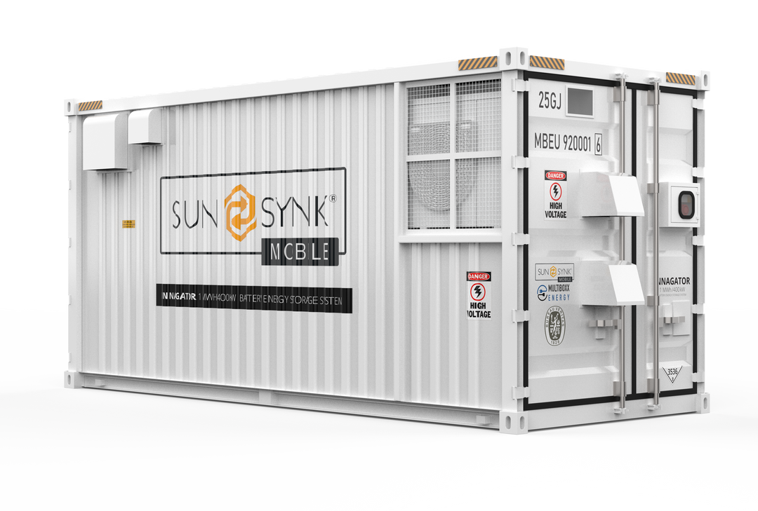 BESS -battery energy storing system 1 MWtimer 400kW effekt
